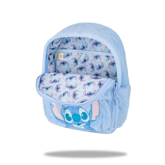 Рюкзак меховый STITCH blue, объем - 21 литр, размер -39х29х13 см F151003 фото