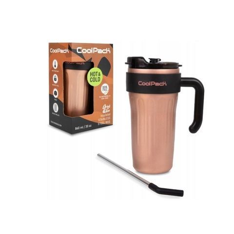 Купити Термокухоль металевий MUG COPER BLACK, об'єм - 860 мл (Z28113) - Ціна: 785 грн від CoolPack