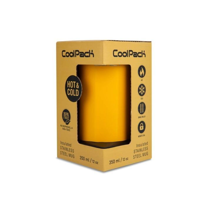 Купити Термочашка металева TOM MUSTARD, об'єм - 350 мл (Z29005) - Ціна: 635 грн від CoolPack