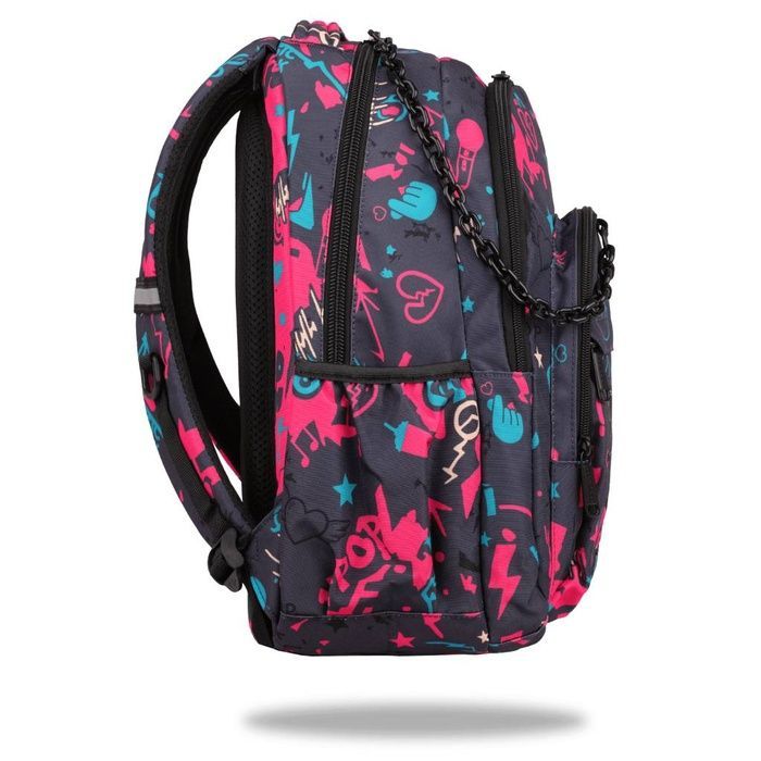 Купити Рюкзак BASIC PLUS K-POP black, об'єм - 21 літр, розмір - 43х30х19 см (F003036) - Ціна: 2 100 грн від CoolPack