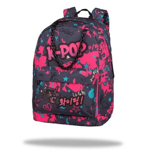Купити Рюкзак K-POP black, 22 літри, розмір - 42x31х17 см (F026036) - Ціна: 1 320 грн від CoolPack