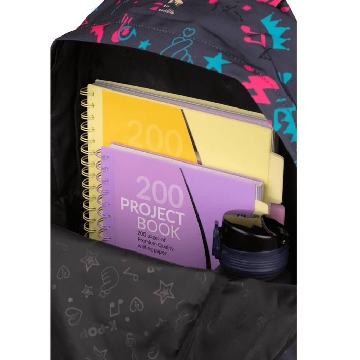 Купити Рюкзак K-POP black, 22 літри, розмір - 42x31х17 см (F026036) - Ціна: 1 320 грн від CoolPack