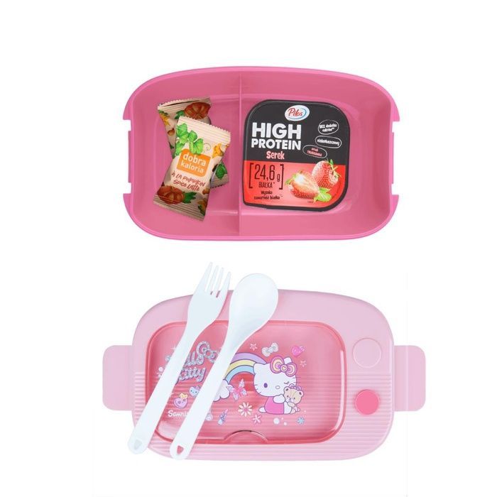 Купити Ланчбокс MIL HELLO KITTY pink, розмір 20,5 х 13 х 6,5см (20127PTR) - Ціна: 499 грн від CoolPack