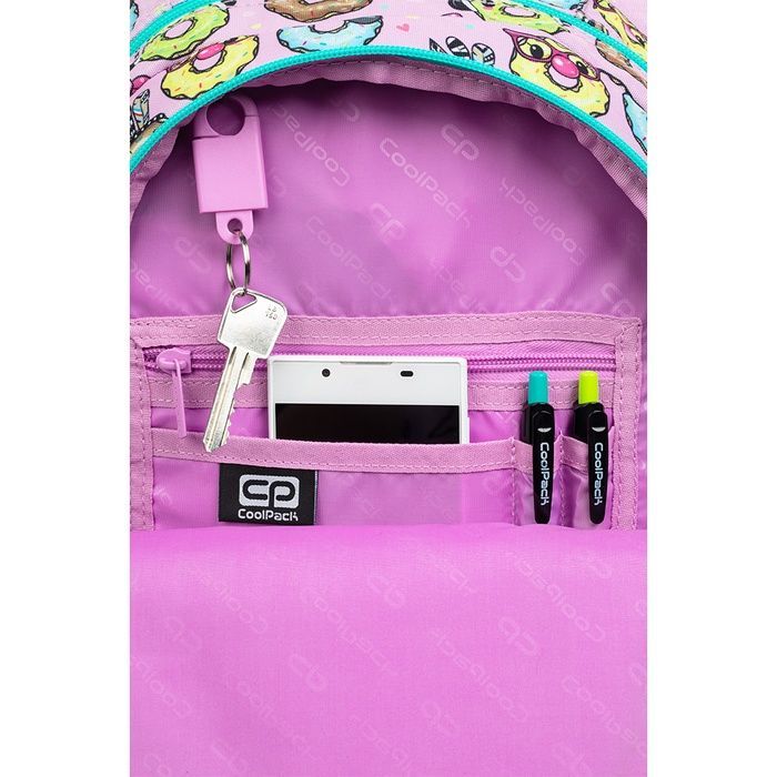Купити copy_Рюкзак JOY S HAPPY DONUTS - УЛЬТРАЛЕГКИЙ 600 грам, об'єм - 21 літр, розмір - 39х28х17 см (copy_F048665) - Ціна: 1 730 грн від CoolPack